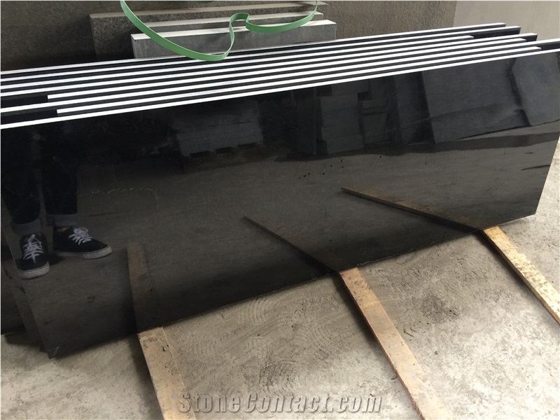 G684 Black Pearl Basalt Kitchen Countertop