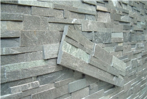 Grey Slate Cultured Stone for Wall Cladding