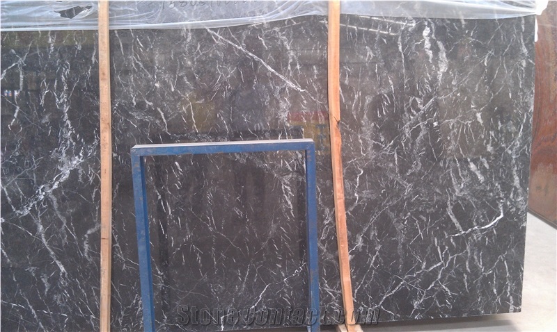 Gris Sahara Marble Slab, Morocco Grey Marble