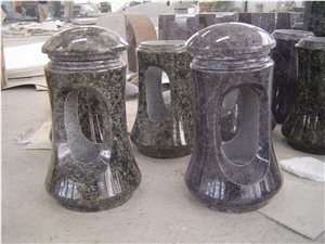 Himalayan Blue Granite Monumental Lanterns