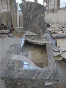 Multicolor Red Granite Monument,Italian Style Monument & Tombestone