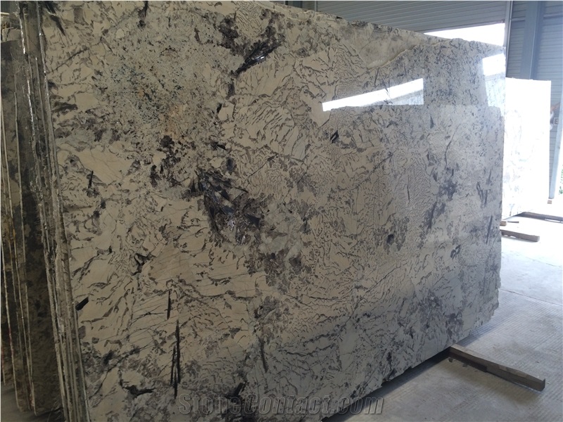 Persian Pearl Granite Slab,Persian Pearl White