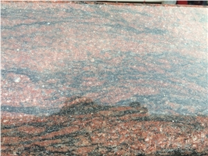 Rosa Dalva Granite Slab,Fantasia Salmon,Rosa Dalva,Dalva Pink,Rosa Tigrato,Rose D"Alva,Rose Dalva,Rosso Dalva,Tiger Red Slab