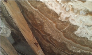 Seyitgazi Brown Onyx Slab Seyitgazi Brown Onyx Slab