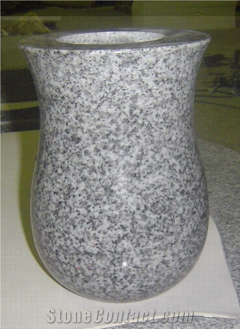 Shanxi Black Granite Monumental Vases,Flower Holder