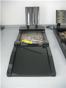 Shanxi Black Granite Tombstone,British Style Tombstone & Monument