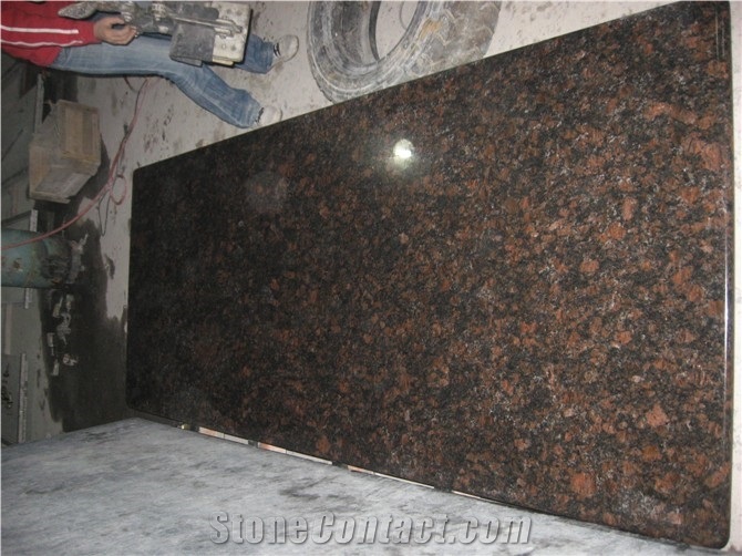 Tan Brown Granite Kitchen Countertop