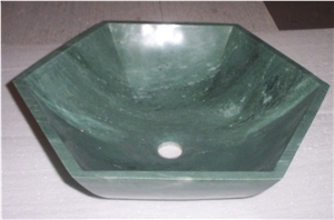 Verde Alpi Marble Sink