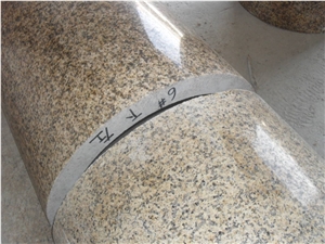 Vietnamese Gold Granite Round Column