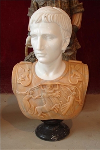 White Crabapple Marble Figure Statue,Marble Statue, White Crabapple Beige Marble Statues