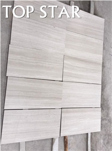 Wooden Grain Marble Floor Tile,White Wood Vein Marble Wall