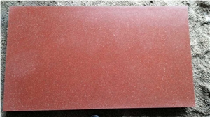 Asia Red Granite Paving Stone,Cobble Stone