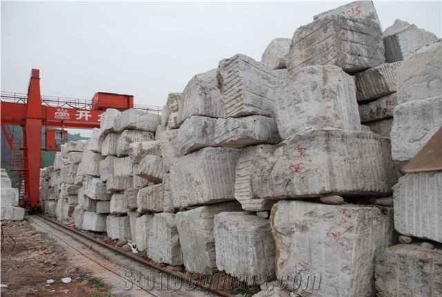 Crystal White Marble Cube,China White Marble Blocks