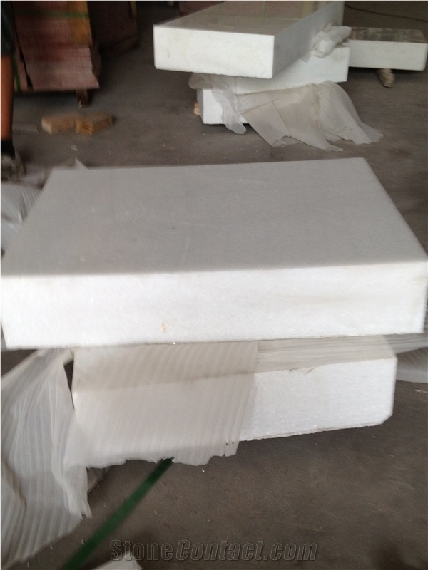 Graceful Crystal White Marble Walling Stone