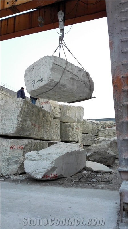 Sichuan White Marble Block