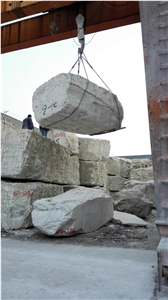 Sichuan White Marble Block