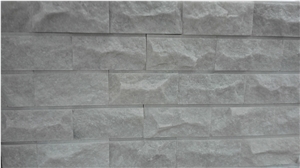 White Split Marble Mushroom Stone