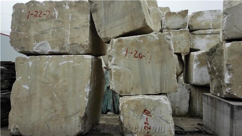 Yaan White Marble Block, China White Marble
