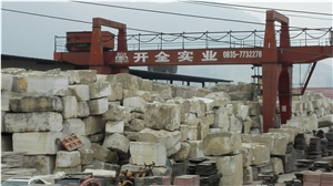 Yaan White Marble Block, China White Marble