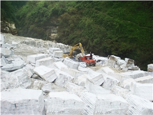 Yaan White Marble Block, China White Marble