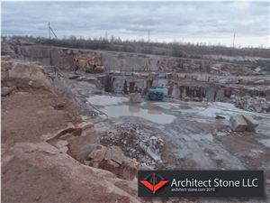 Maple Red Granite Blocks