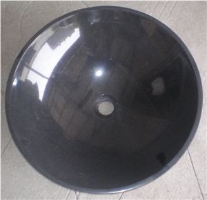 China Black Granite Round Sinks & Basins