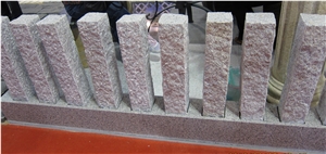 China Silver Grey G601 Granite Natural Split Palisade, China Light Grey Garden Palisade China Silver Grey G601 Granite Natural Split Palisade, China Light Grey Garden Palisade