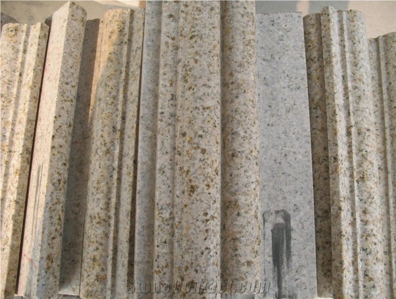 China Sunset Yellow G682 Granite Moldings & Border Liners