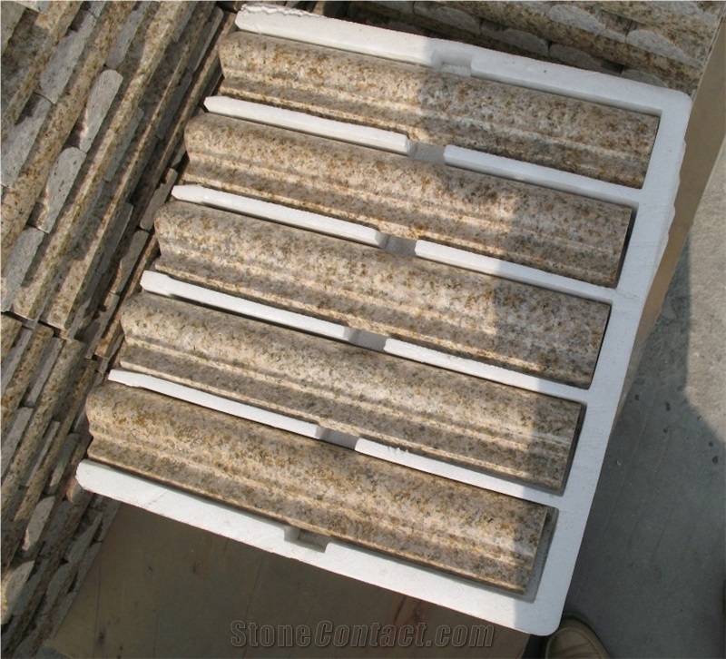China Sunset Yellow G682 Granite Moldings & Border Liners