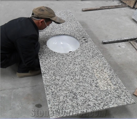 China White Granite Vanity Tops, Tiger Skin White Granite Bath Tops