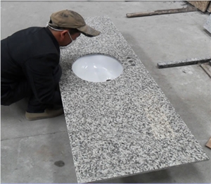 China White Granite Vanity Tops, Tiger Skin White Granite Bath Tops