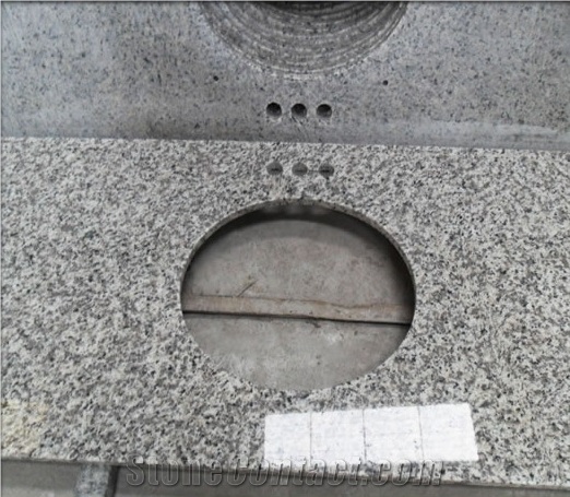China White Granite Vanity Tops, Tiger Skin White Granite Bath Tops
