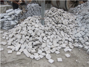 G601 & G602 & G603 Light Grey Granite Cube Stone, China Grey Granite