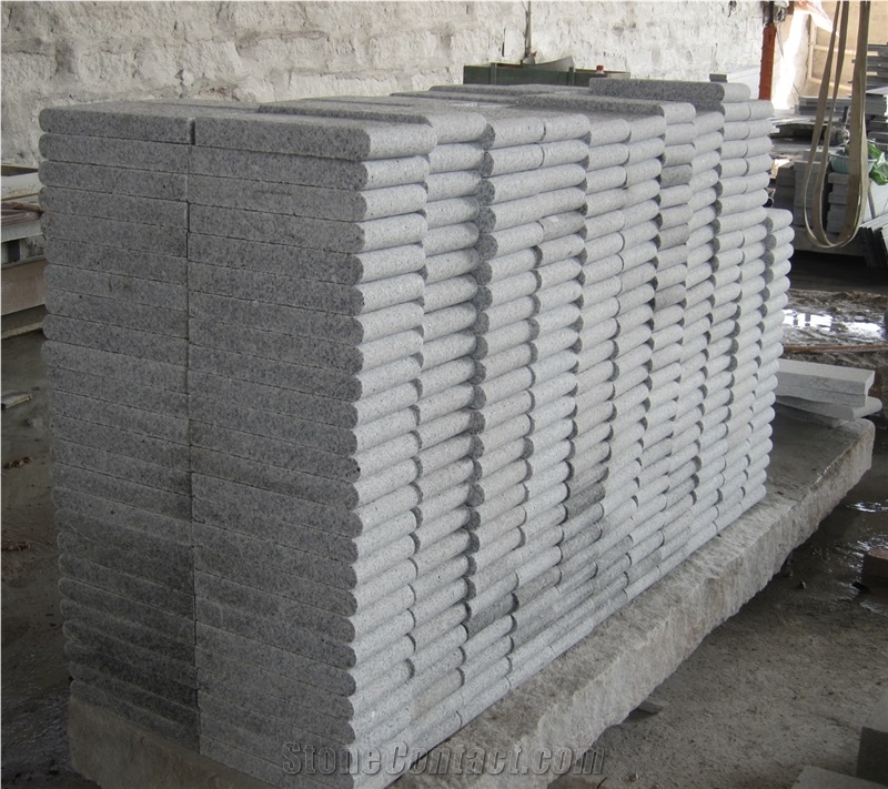 G623 China Bianco Sardo Granite Flamed Pool Coping, China Light Grey Coping