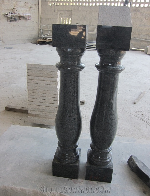 G654 Granite Baluster, China Grey Granite Baluster