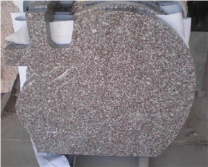 G664 Granite Tombstone & Monument, China Pink Granite Headstones