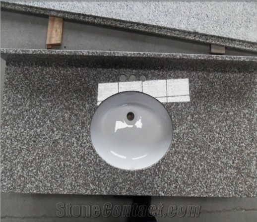 G664 Granite Vanity Top & Bath Top