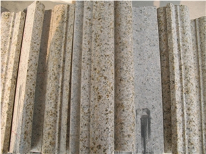 G682 Golden Yellow Granite Border Liners, China Yellow Granite Molding