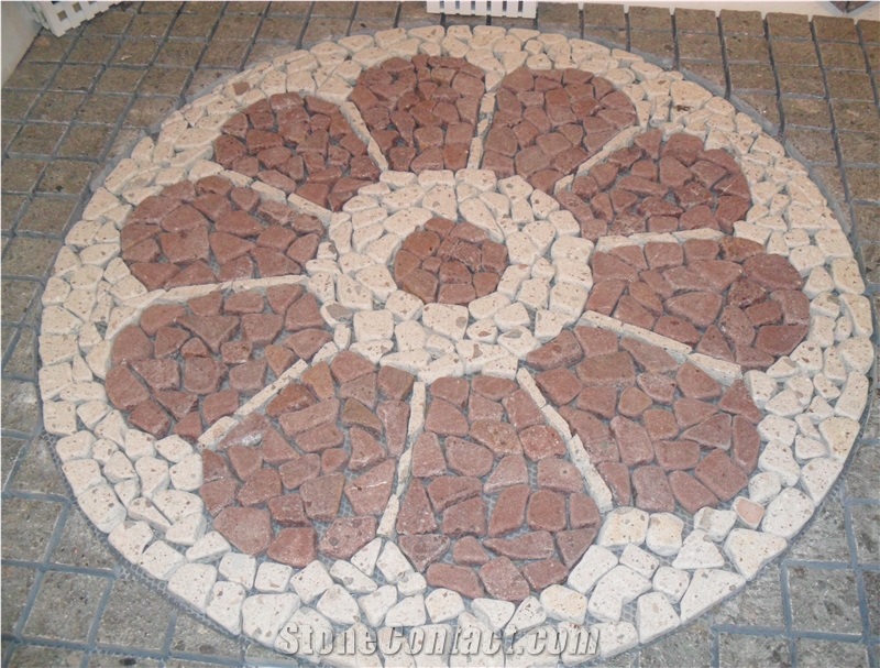 G682 Granite Irregular Paving Stone, China Granite Flagstone