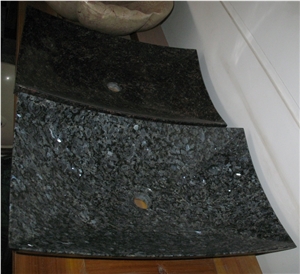 Labrador Azzurro Granite Basins & Bowls, Norway Blue Pearl Granite Sinks