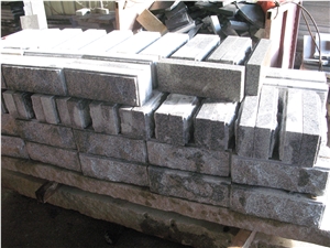 Rosa Beta G623 Granite Natural Wall Stone, China Light Grey Granite Wall Stones
