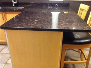 Tan Brown Granite Kitchen Countertops/Worktop, India Brown Granite Kitchentops