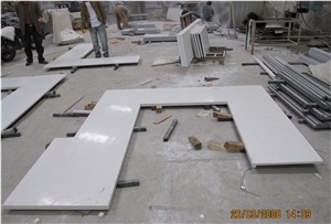 White Artificial Stone Countertops & Island Tops