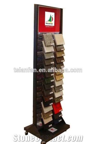 Sr027-Metal Tile Stone Show Racks