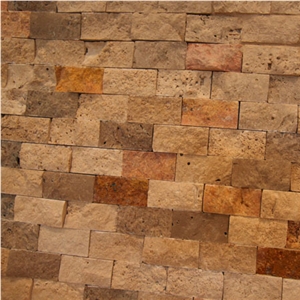 Split Travertine Wall Mosaic