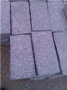 Grey Indian Cobble Stones, Cube Stones Granite
