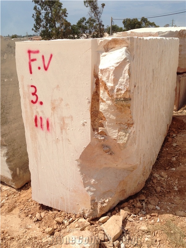 Saint Hubert Limestone Block, Beige Portugal Limestone Block