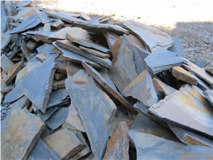 Rusty Irregular Slate Flagstone, Crazy Paving Stone