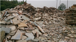 Yellow Irregular Crazy Paving Flagstone