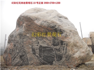 Landscaping Stone, Multicolor Red Granite Gates & Fence